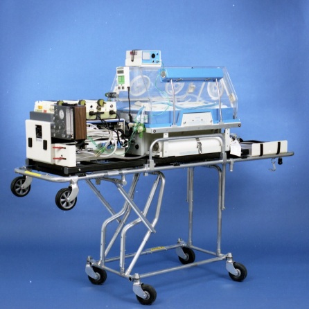 2016_128_002. Neonatal Transport Program, ground transport incubator system, 1990.