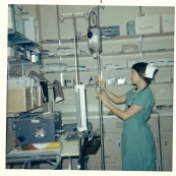 ICU nurse, 1969