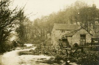 The old mill Ashwood Dale, England