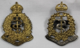 [CAMC uniform pins belonging to Margaret Grace McBean]