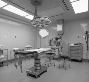 New Labour and Delivery room #3 in Women’s Hospital, 1982. HSC Archives/Museum Negative Collection