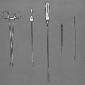 Women's Hospital - Ambulatory Care Gynecology Instruments, 1984. HSC Archives/Museum